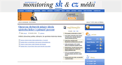 Desktop Screenshot of monitorujem.sk